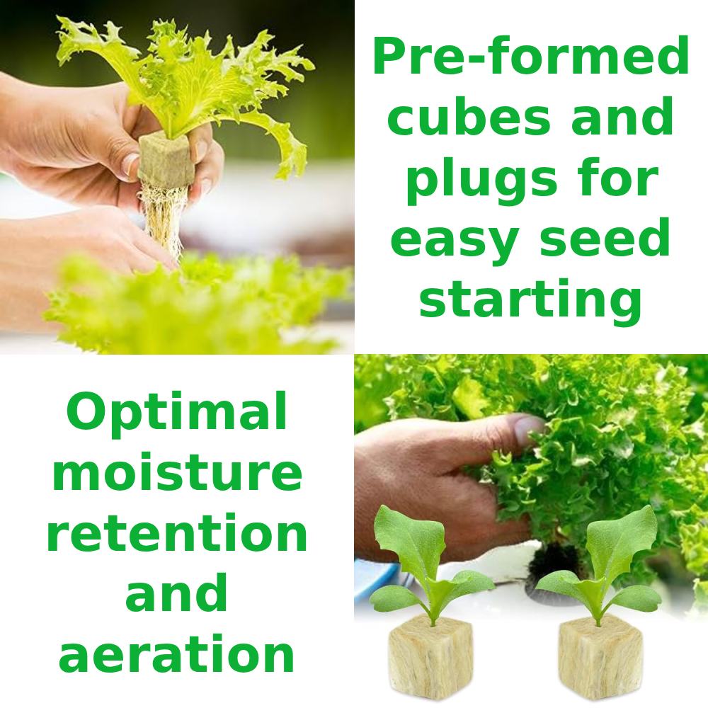 Rockwool Seed Starter Cubes: image 3